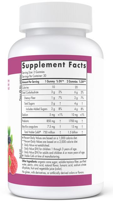 Probiotic Gummies - Nordic Naturals