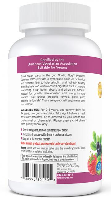 Probiotic Gummies - Nordic Naturals