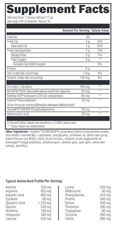 BrainSustain For Kids Vanilla Delight - Xymogen