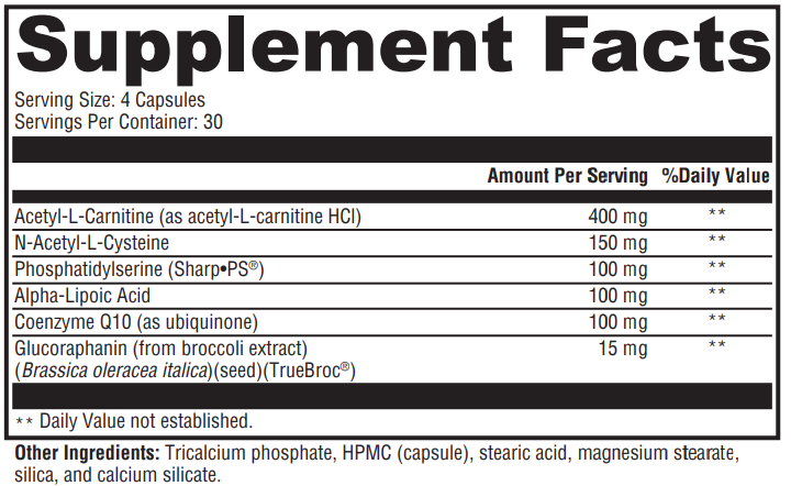 NeuroActives BrainSustain - Xymogen