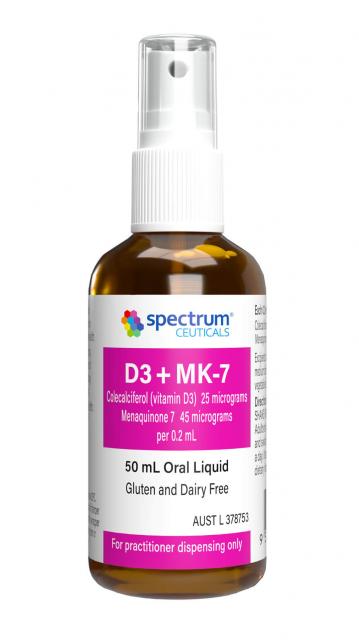 D3+MK7 (K2) Liquid Spray - Spectrumceuticals