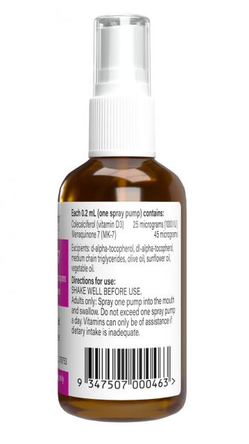 D3+MK7 (K2) Liquid Spray - Spectrumceuticals