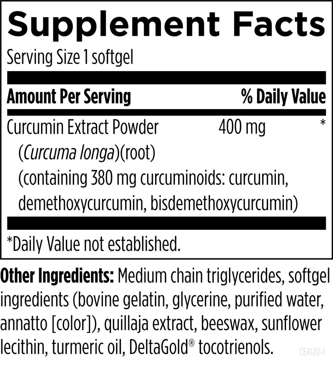 Curcum-Evail® 400 120- Deisgns for Health (DFH)