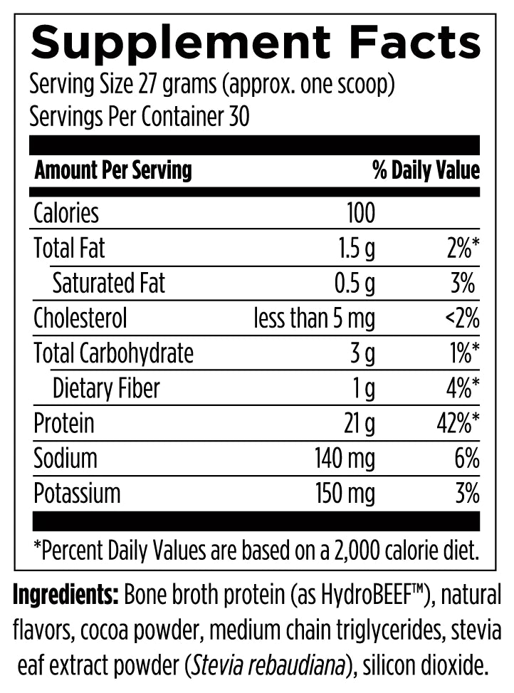 Beef Protein Designs for Sport (DFS)