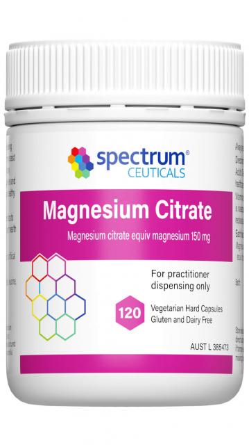 Magnesium Citrate 120c - Spectrumceuticals