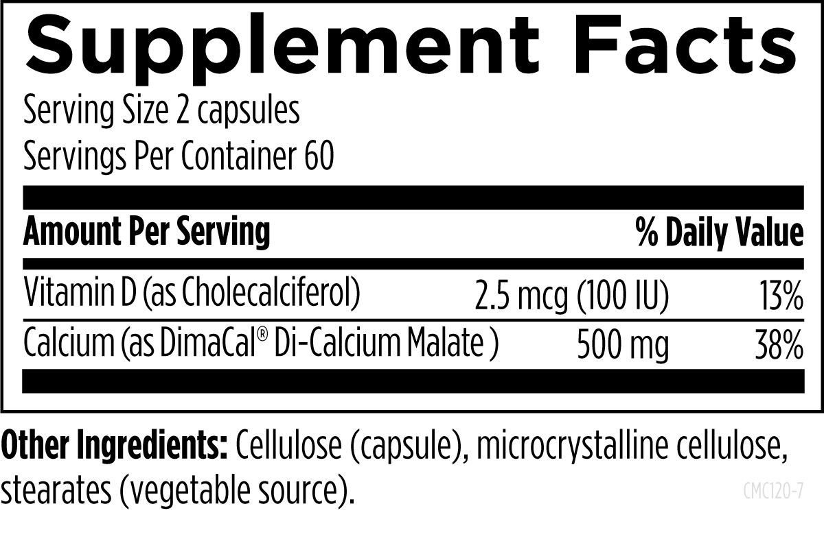 Calcium Malate- Designs for Health (DFH)