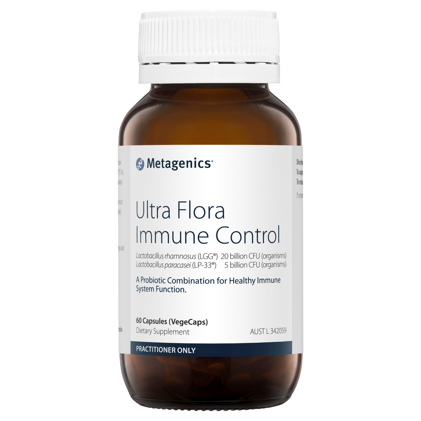 Ultra Flora Immune Control 60 VegeCaps- Metagenics