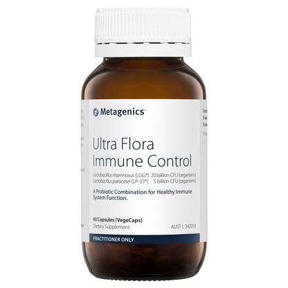 Ultra Flora Immune Control 60 VegeCaps- Metagenics