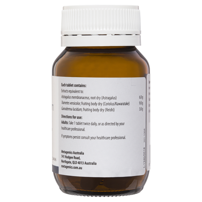 Super Mushroom With Astragalus 30 Tablets- Metagenics