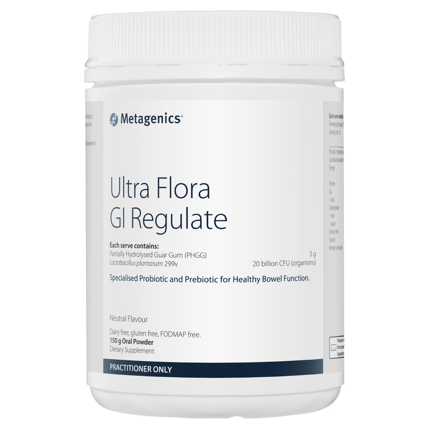 Ultra Flora GI Regulate 150g- Metagenics