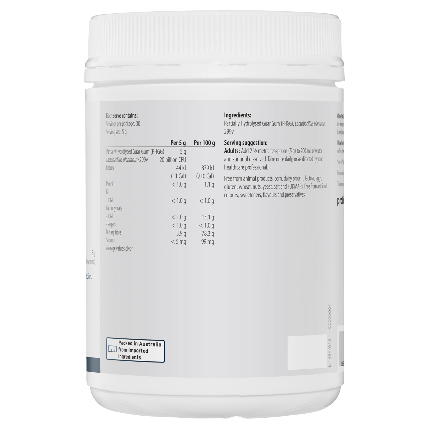 Ultra Flora GI Regulate 150g- Metagenics