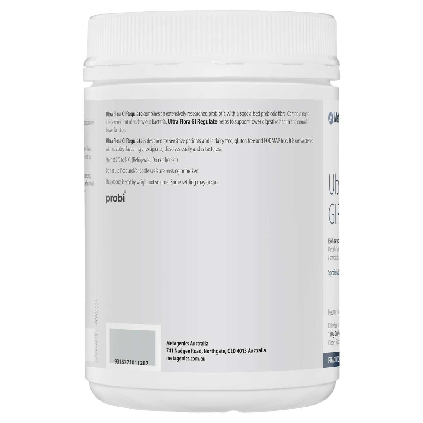 Ultra Flora GI Regulate 150g- Metagenics