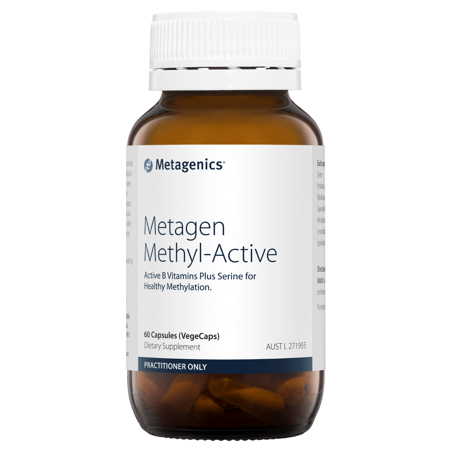 Metagen Methyl-Active 60 VegeCaps-Metagenics