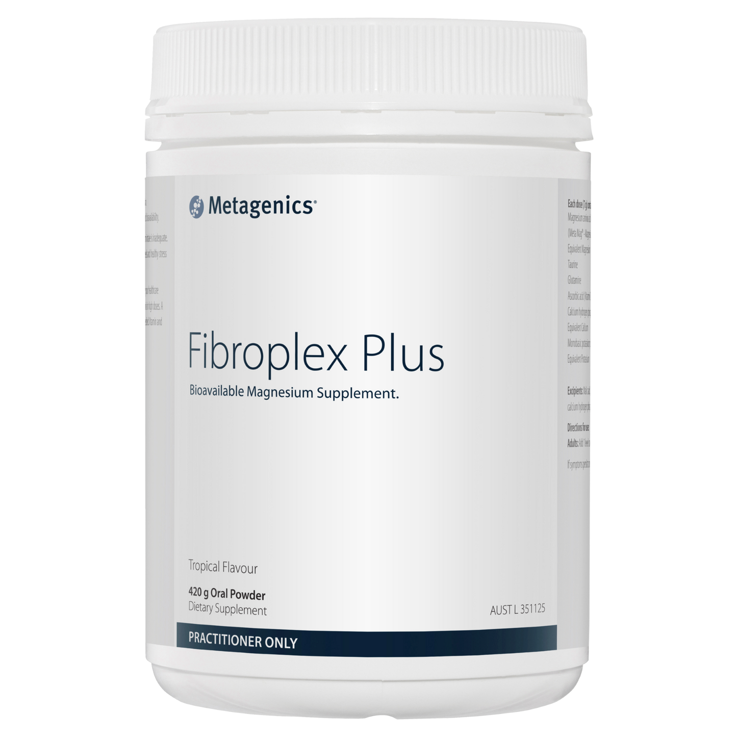 Fibroplex Plus (Tropical) 420g- Metagenics