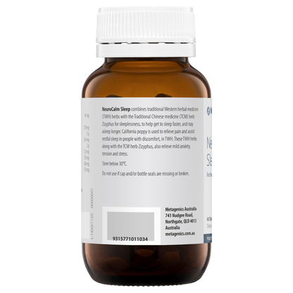NeuroCalm® Sleep 60 Tablets- Metagenics