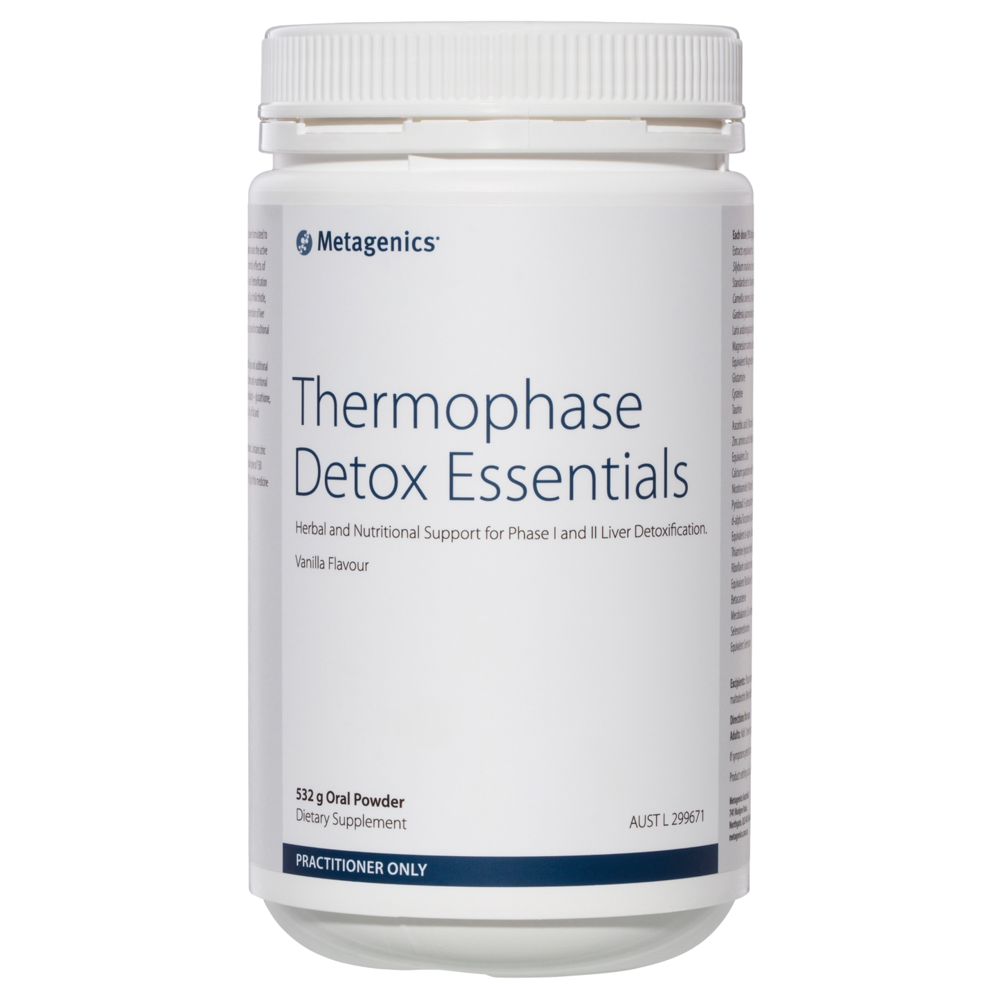 Thermophase Detox Essentials 532g- Metagenics