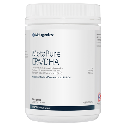 MetaPure EPA/DHA 240 Capsules- Metagenics