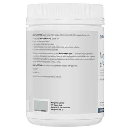 MetaPure EPA/DHA 240 Capsules- Metagenics