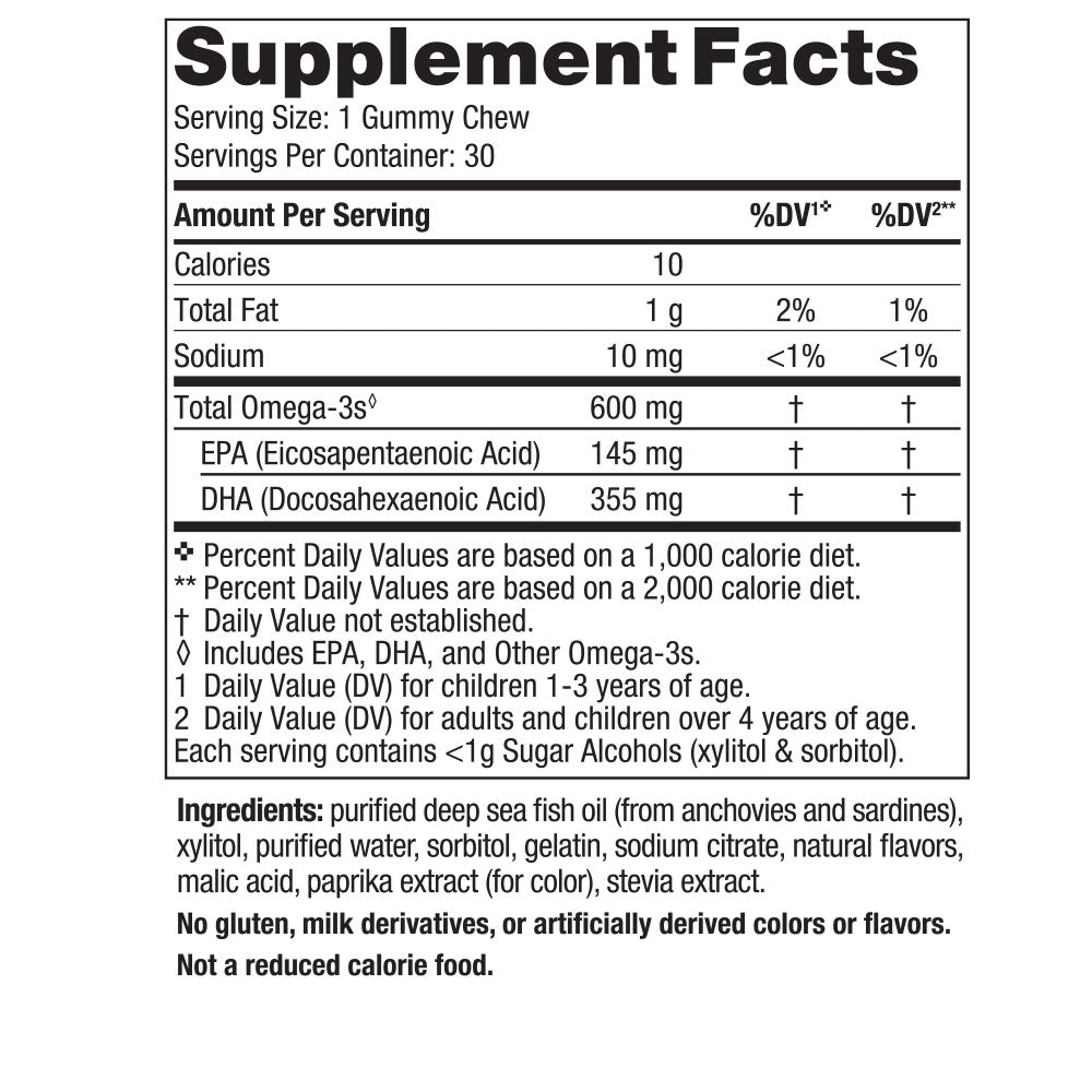 Children'S DHA Gummy Chews - Nordic Naturals