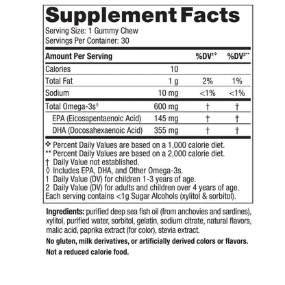 Children'S DHA Gummy Chews - Nordic Naturals