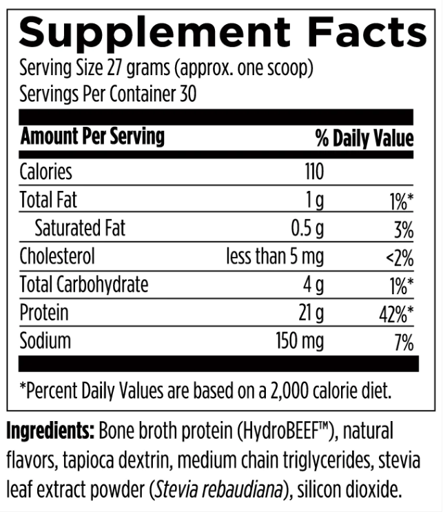 Beef Protein Designs for Sport (DFS)