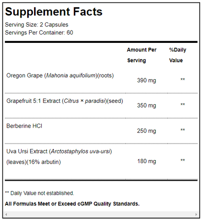 Berbemycin 120 Capsules - Xymogen