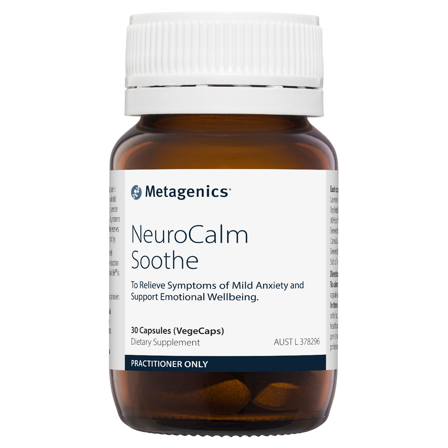 NeuroCalm® Soothe 30 Capsules- Metagenics