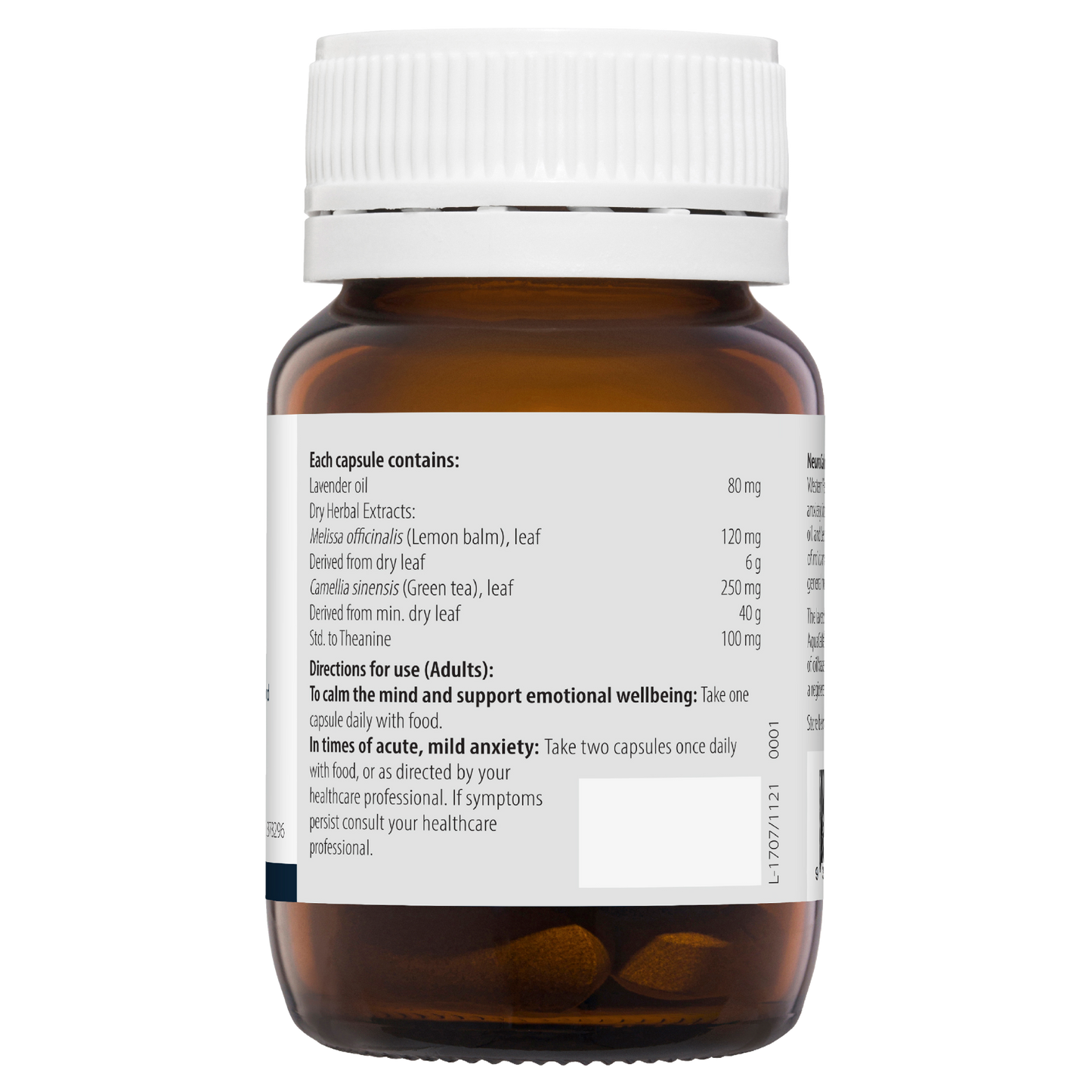 NeuroCalm® Soothe 30 Capsules- Metagenics