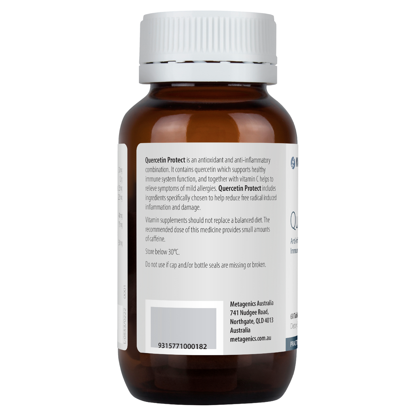 Quercetin Protect 60 Tablets- Metagenics