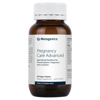 Pregnancy Care Advanced 60 Tablets- Metagenics