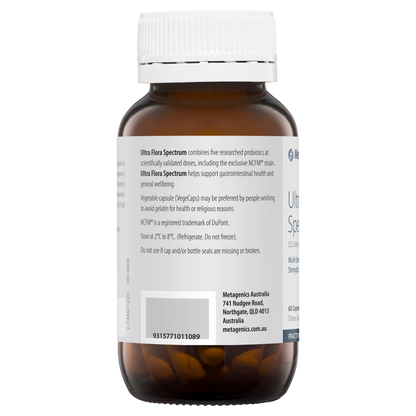 Ultra Flora Spectrum 60 Capsules- Metagenics