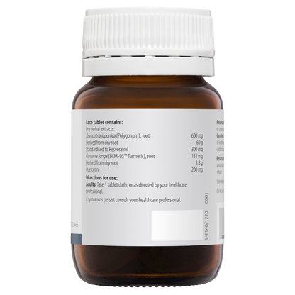 Resveratrol Healthy Ageing 30 Tablets- Metagenics