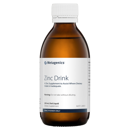 Zinc Drink 200mL- Metagenics