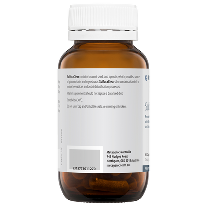 SulforaClear 60 Capsules- Metagenics