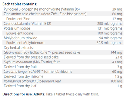 O-Clear 60 Tablets- Metagenics