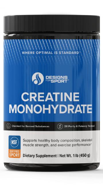 Creatine Monohydrate- Designs for Sport