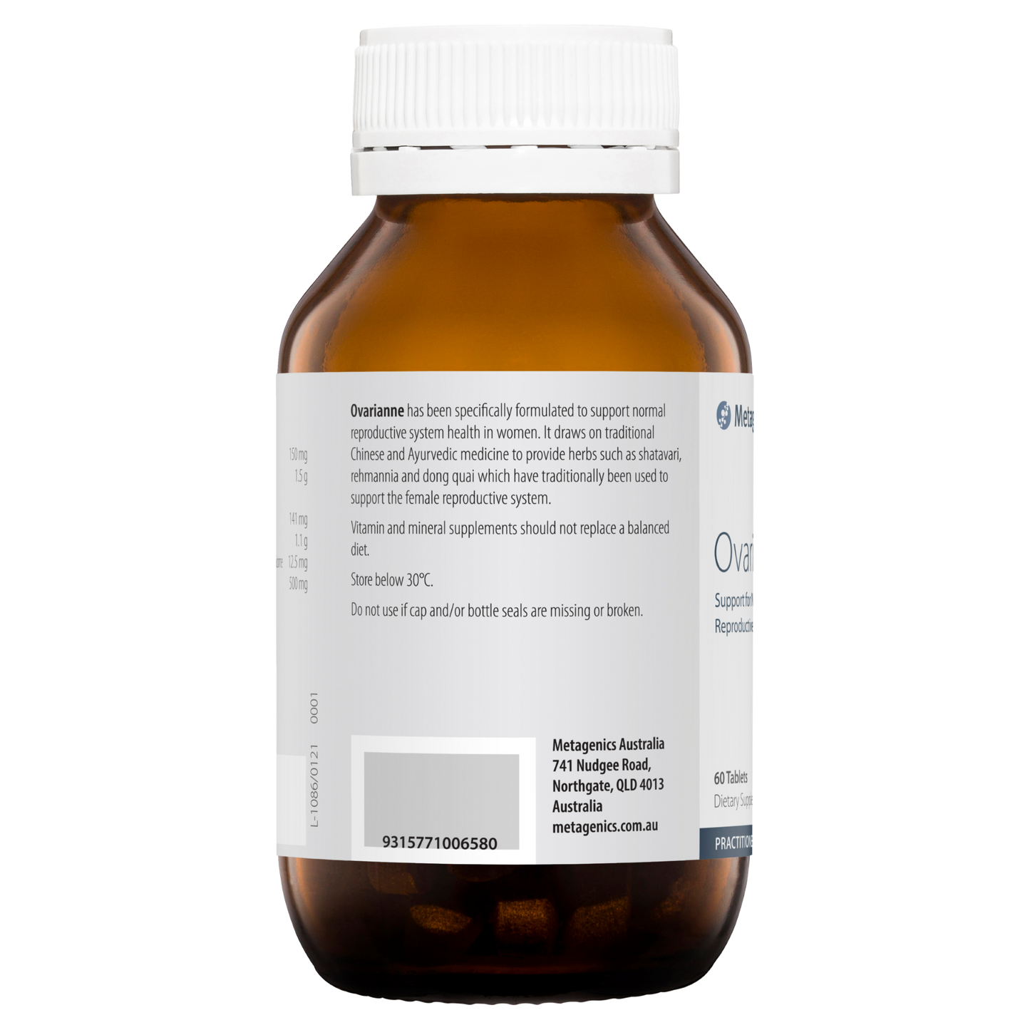 Ovarianne 60 Tablets- Metagenics