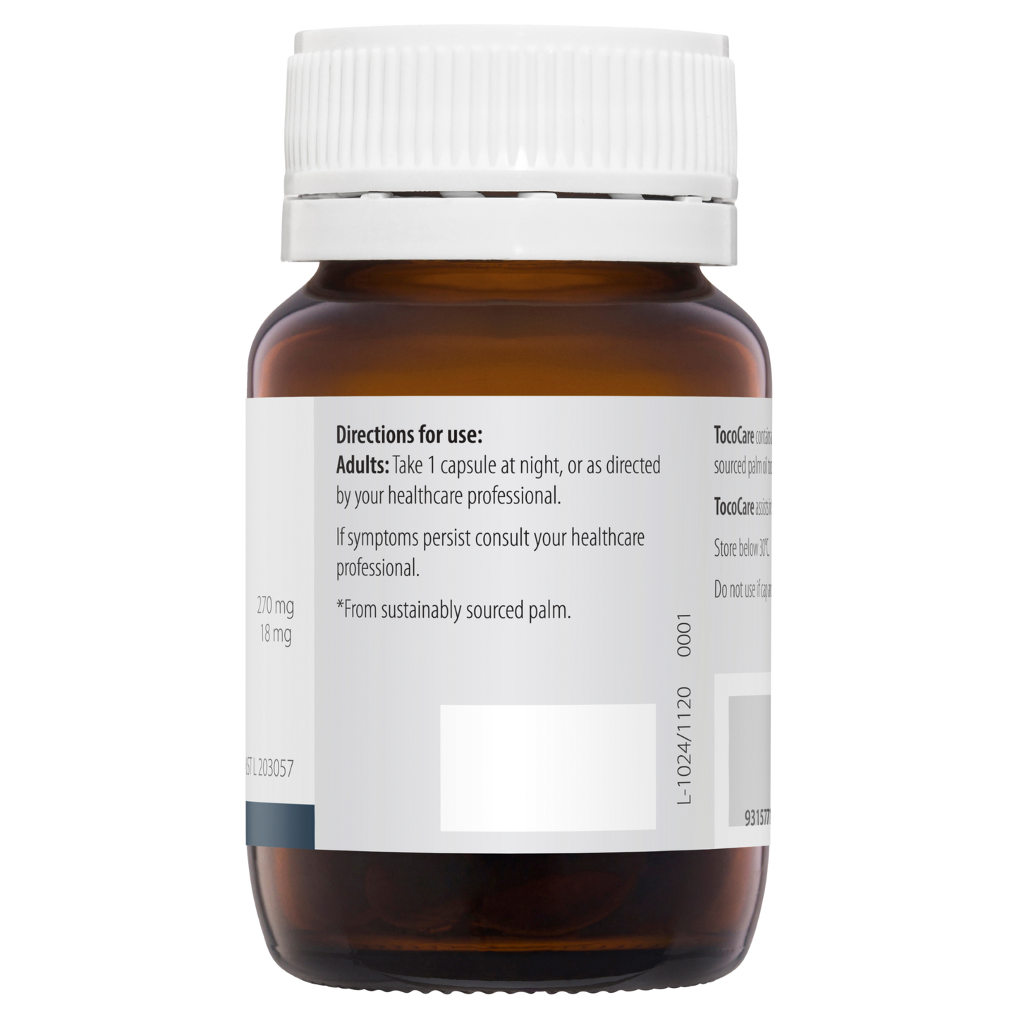 TocoCare 30 Capsules- Metagenics