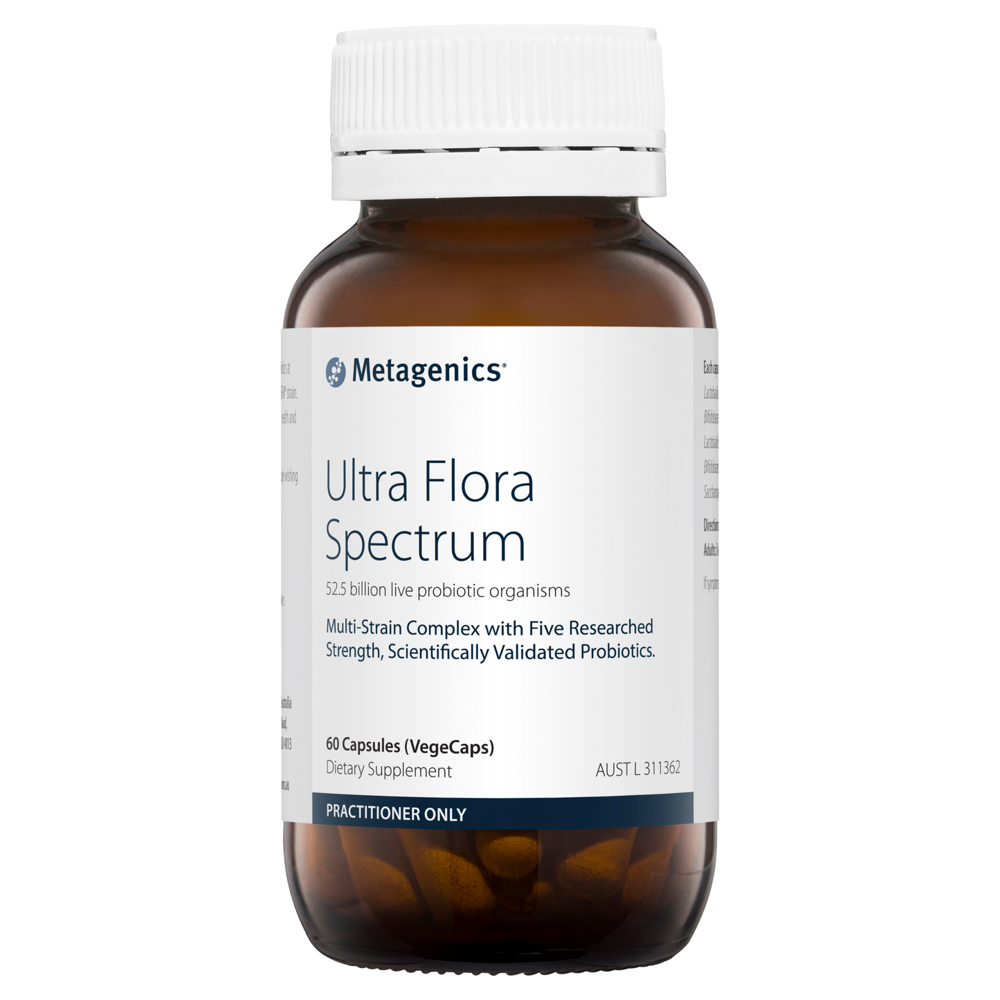 Ultra Flora Spectrum 60 Capsules- Metagenics