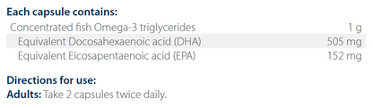 Ultra DHA 90 Capsules- Metagenics