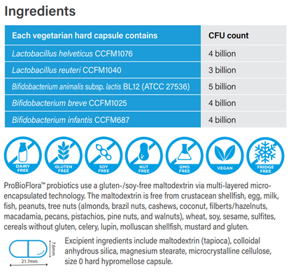 ProBioFlora MicroBiota 60 Caps - Spectrumceuticals