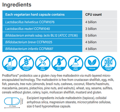 ProBioFlora MicroBiota 30 Caps - Spectrumceuticals