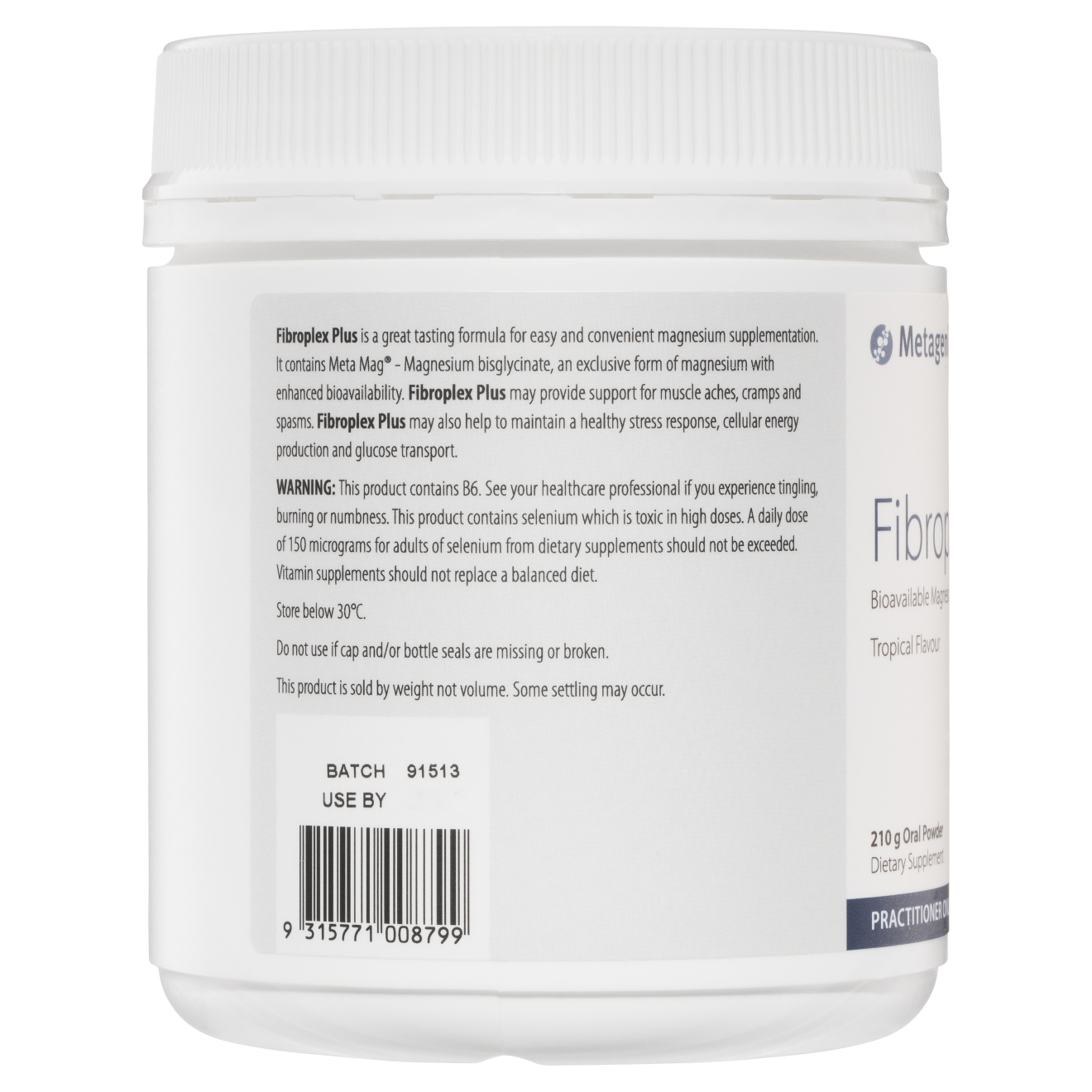 Fibroplex Plus (Tropical) 210g- Metagics