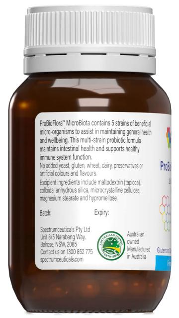 ProBioFlora MicroBiota 30 Caps - Spectrumceuticals