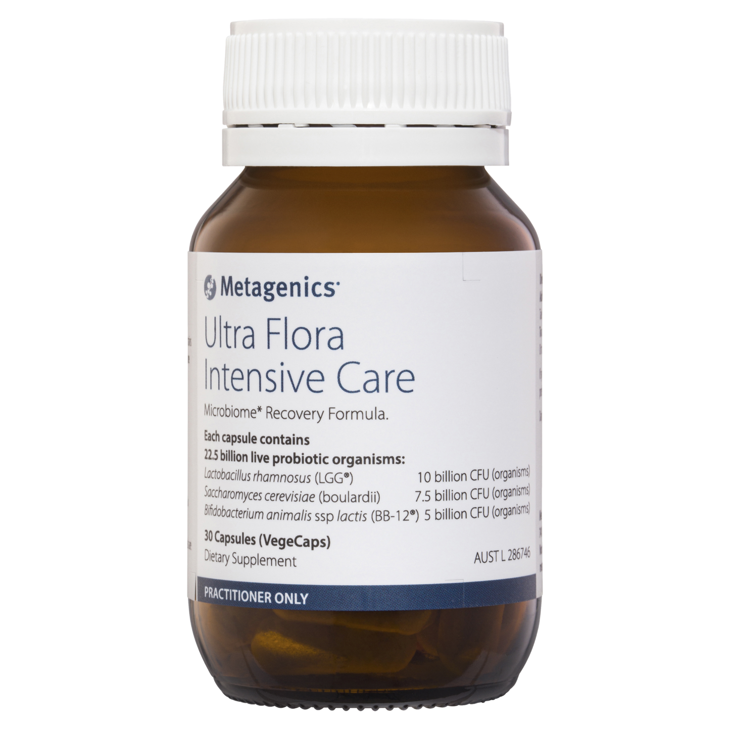 Ultra Flora Intensive Care 60 Capsules- Metagenics