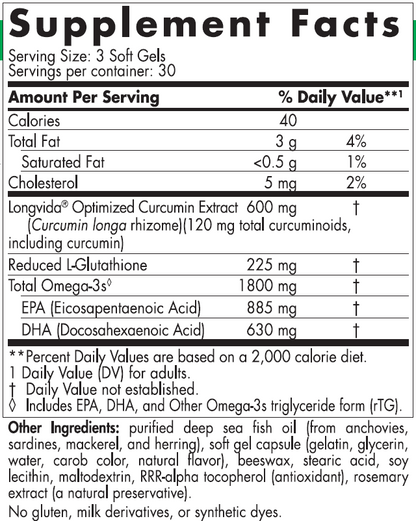 ProOmega Curcumin - Nordic Naturals