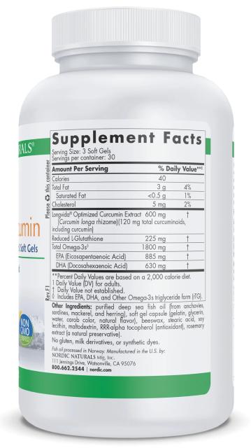 ProOmega Curcumin - Nordic Naturals