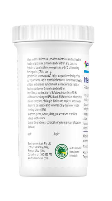 Infant & Child Flora 60g - Spectrumceuticals
