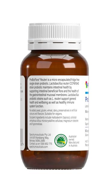 ProbioFlora Reuteri 60 Capsules - Spectrumceuticals