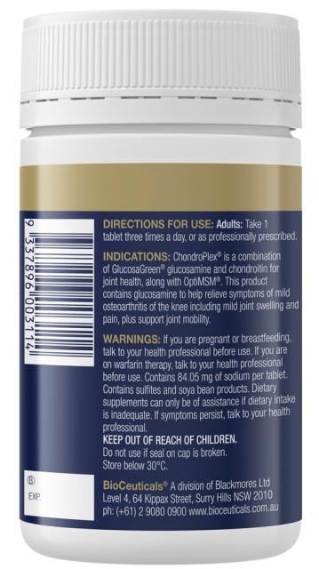 ChondroPlex, 120tabs - BioCeuticals Professional